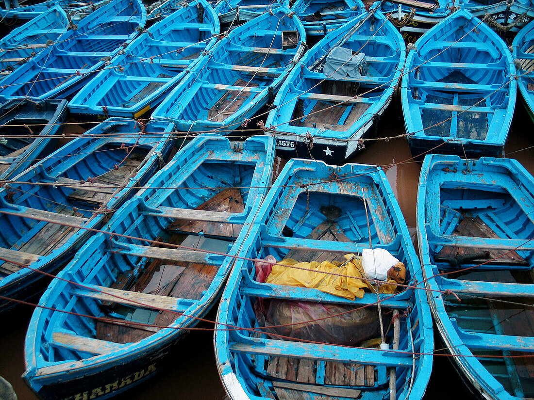 Boats. Essaouira. Morocco