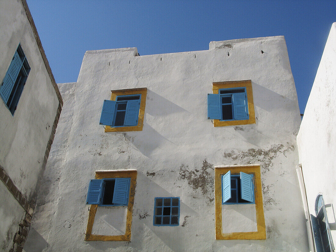 Windows. Essaouira. Morocco