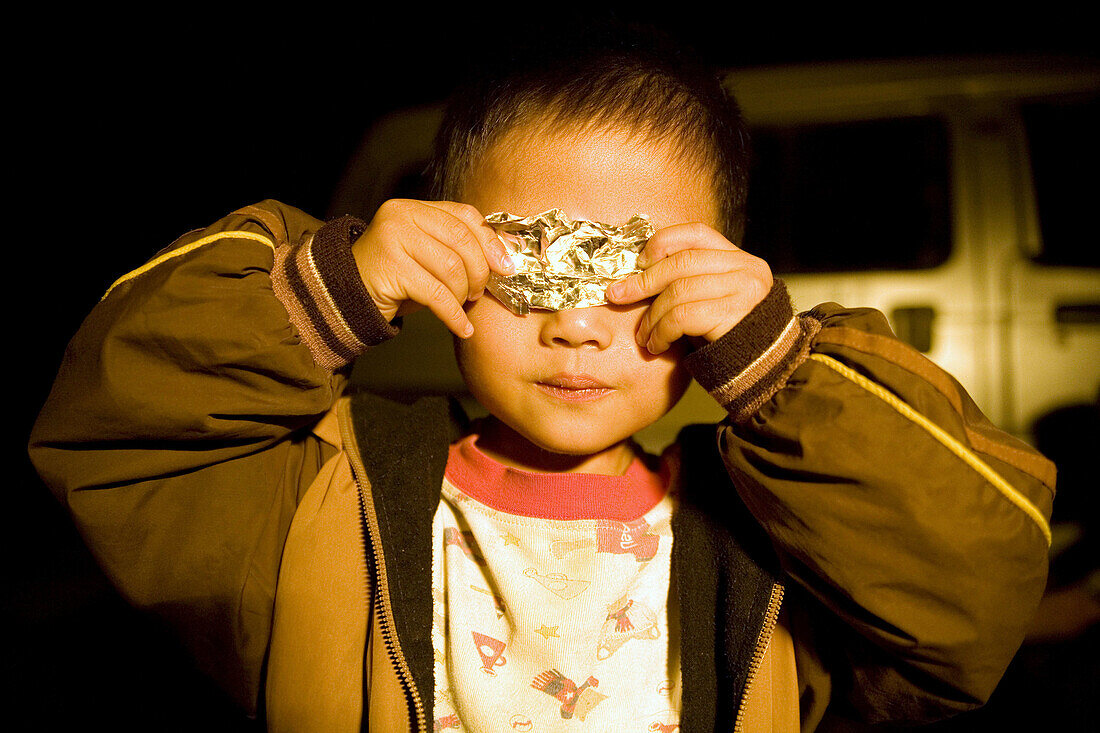 Child. Xingping. Guangxi. China.