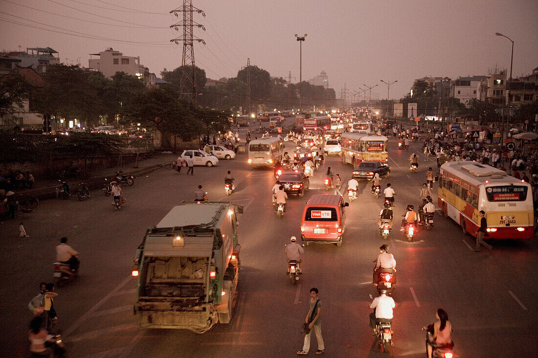 Traffic, Ho Chi Minh City. Vietnam