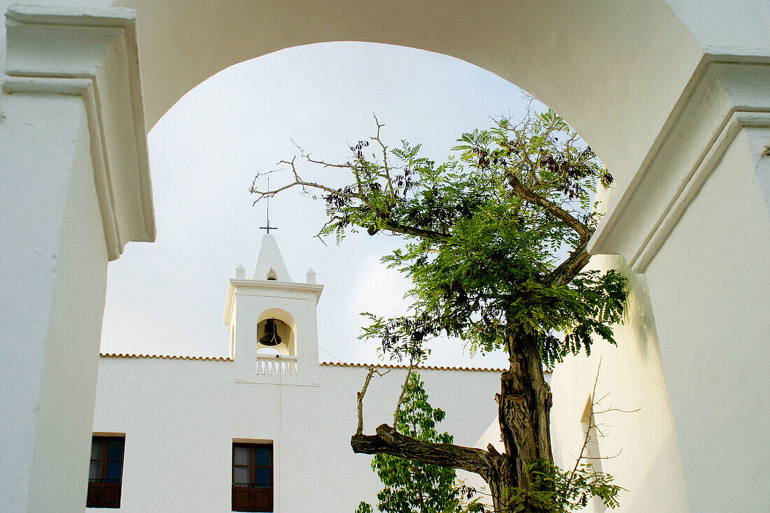 Church. Sant Miquel de Balansat. Ibiza, Balearic Islands. Spain