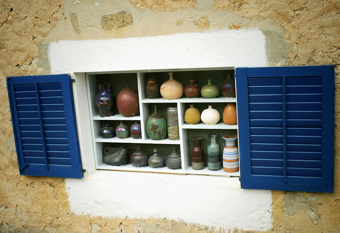 Ceramics. Sant Rafel de Forca. Ibiza, Balearic Islands. Spain