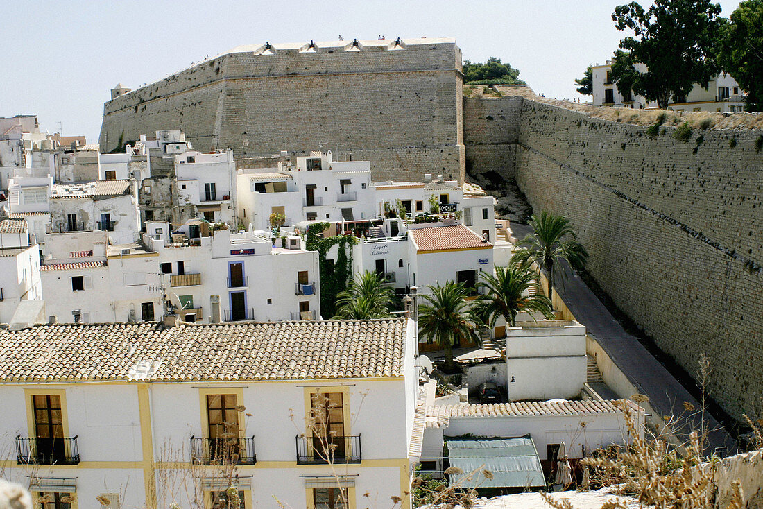 Bastion of Santa Llúcia. Ibiza, Balearic Islands. Spain