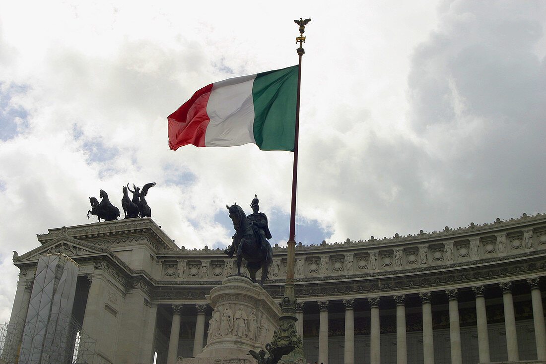 Monument to Vittorio Emanuelle II. Piazza Venecia. Rome. Italy