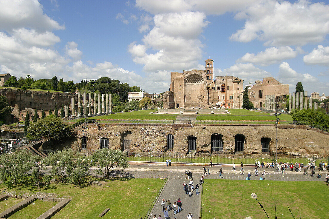 Sta Francesca Romana. Roman Forum. Rome. Italy