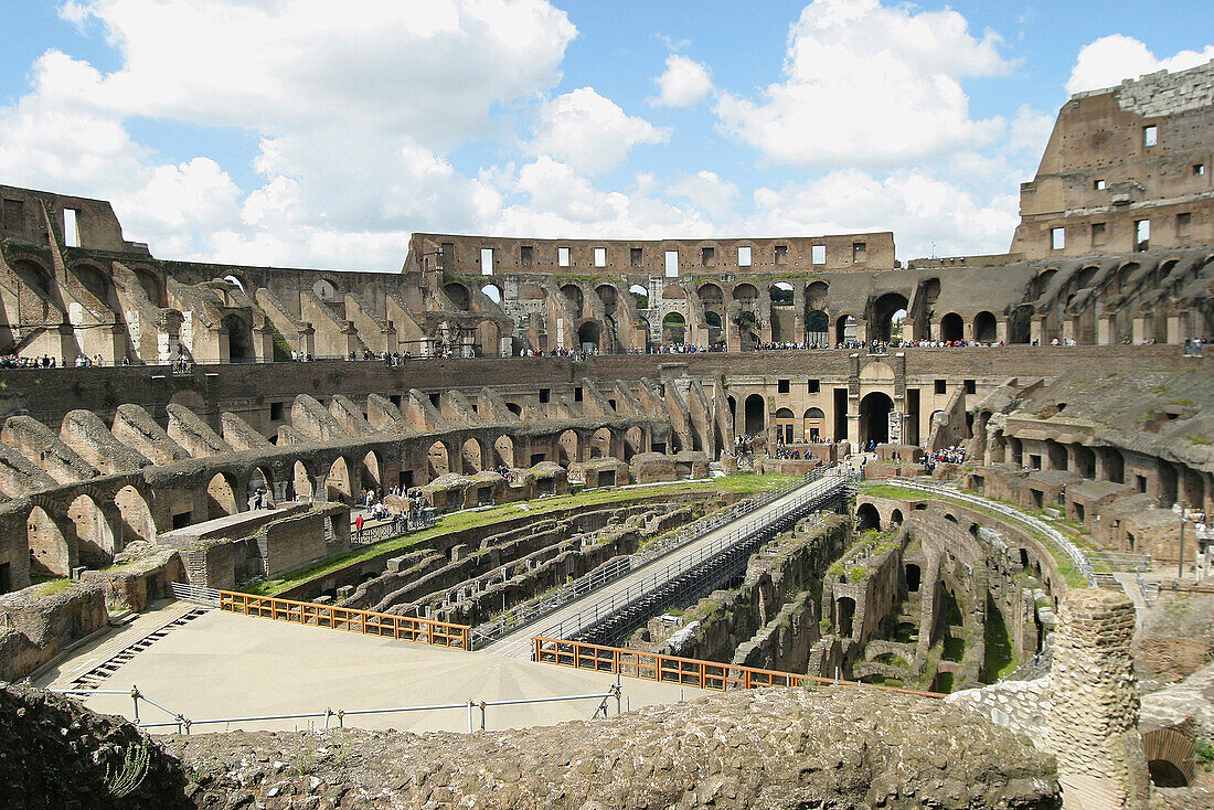 Colosseum interior. Rome. Italy