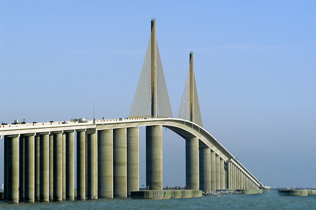 Sunshine Skyway Bridge. St. Petersburg. Florida, USA