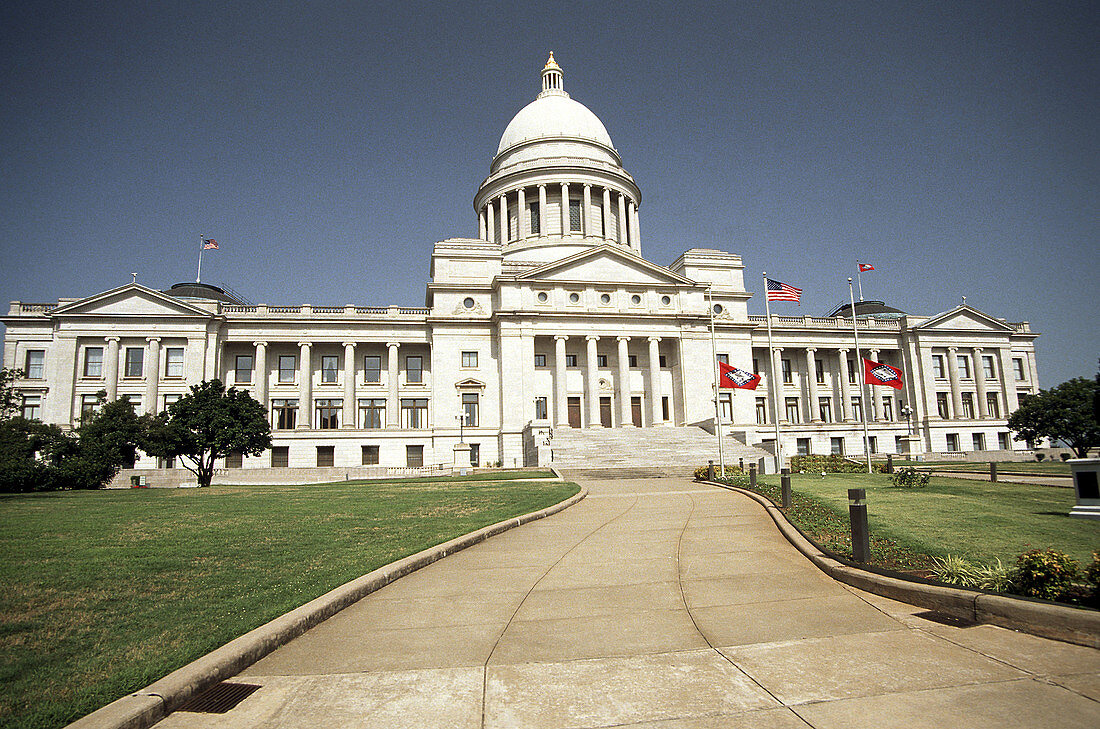 State Capitol building, Little Rock. Arkansas, USA