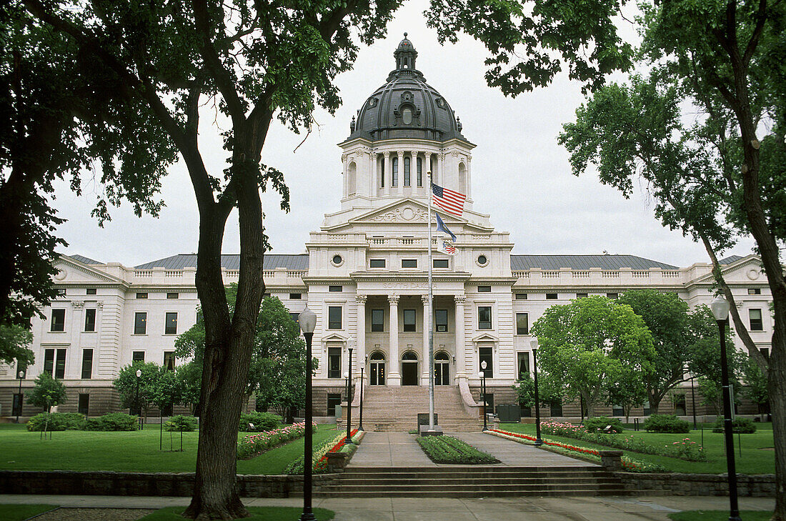 State Capitol building, Pierre. South Dakota, USA