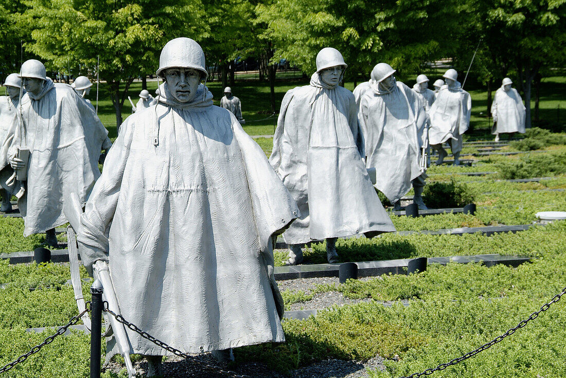 Korean War Memorial, Washington D.C. USA