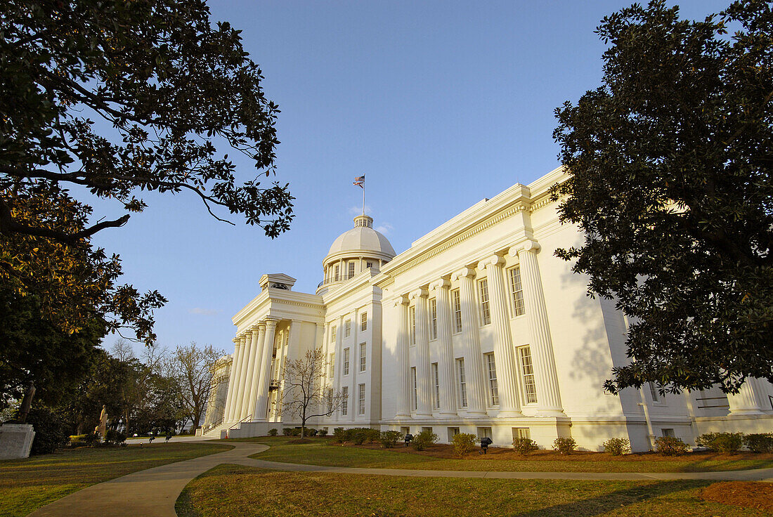 Historic State Capitol building, Montgomery. Alabama, USA