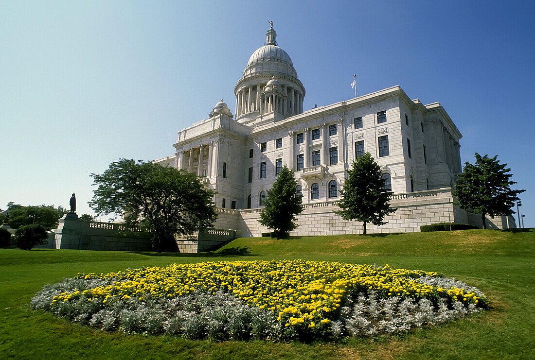 Providence Rhode Island RI State Capitol Building. USA.