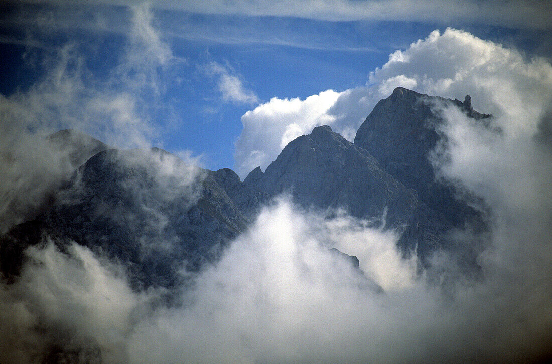 Triglav National Park near Vrsic Pass, Slovenia