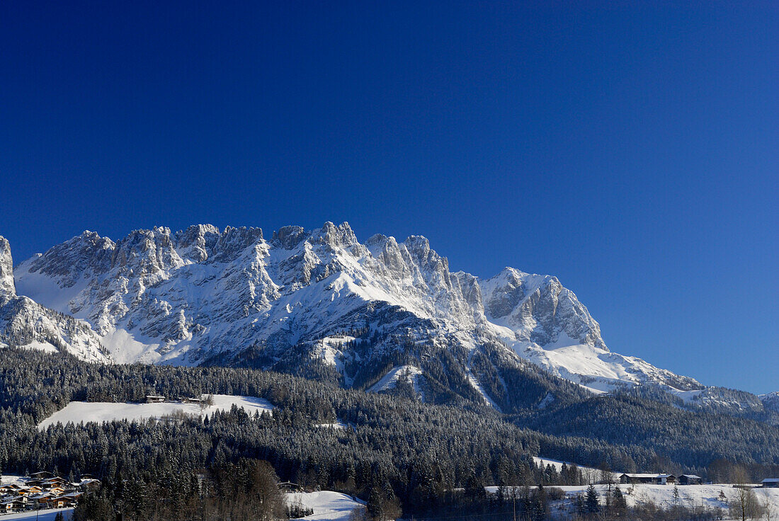 Wilder Kaiser, Ellmau, Kaiser range, Tyrol, Austria