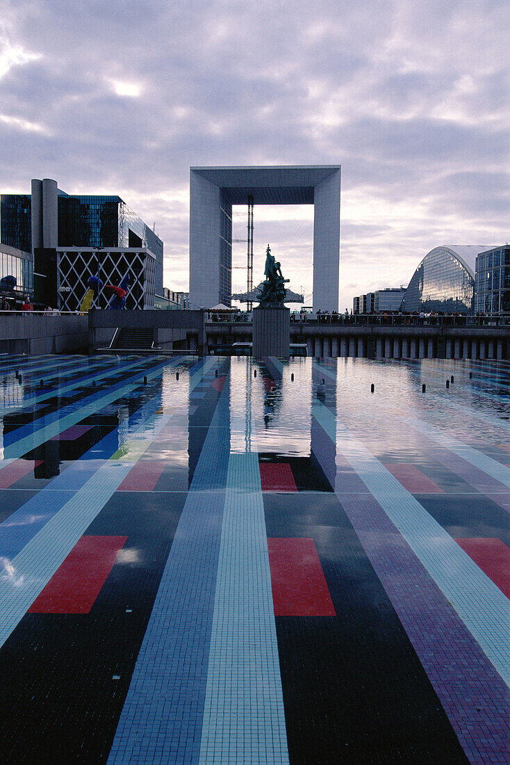 Grande Arche de la Défense. Paris, France