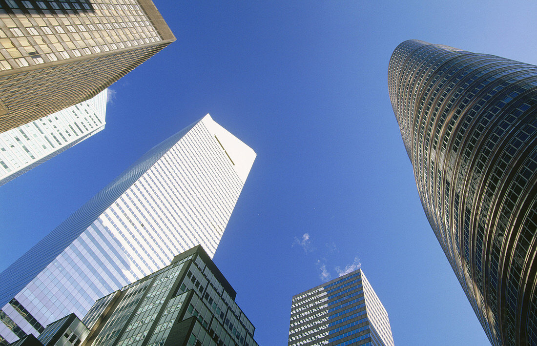 Skyscrapers in Midtown Manhattan. New York City, USA