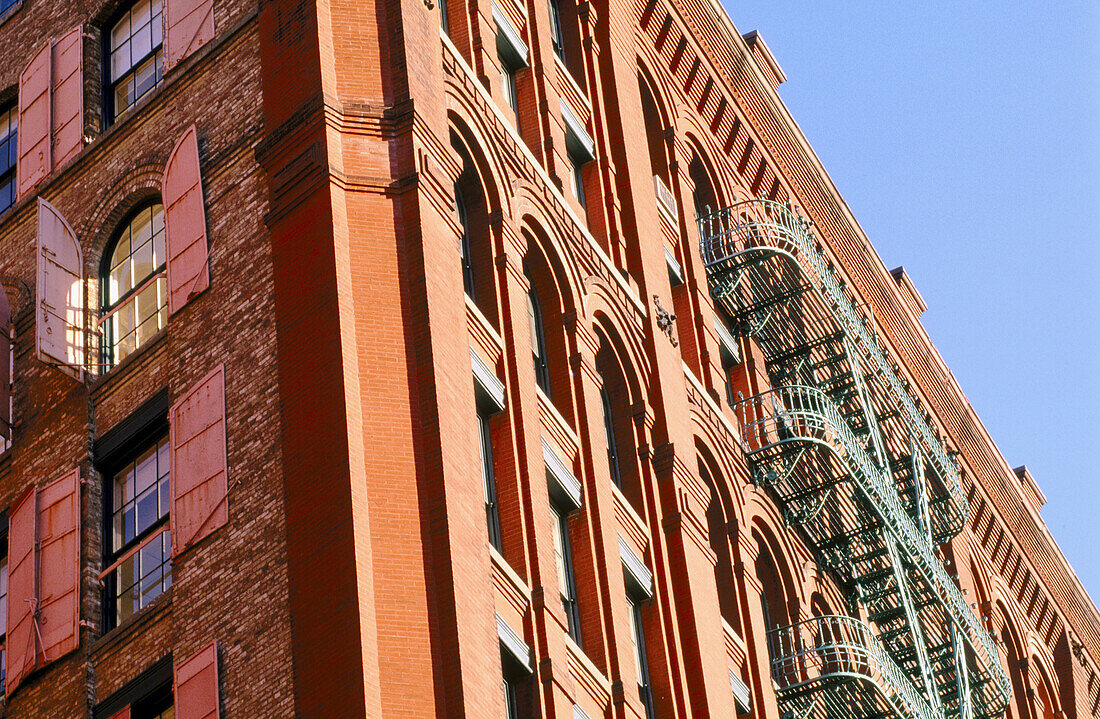 Building in Soho. New York City, USA