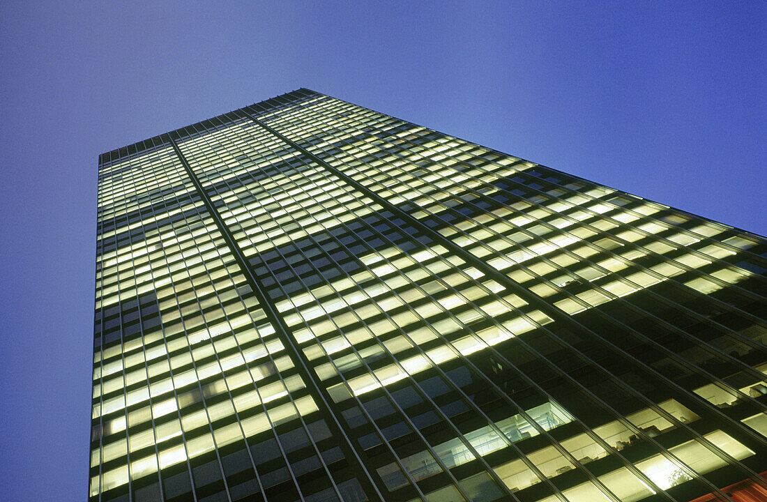 Office building on Park Avenue. New York City, USA