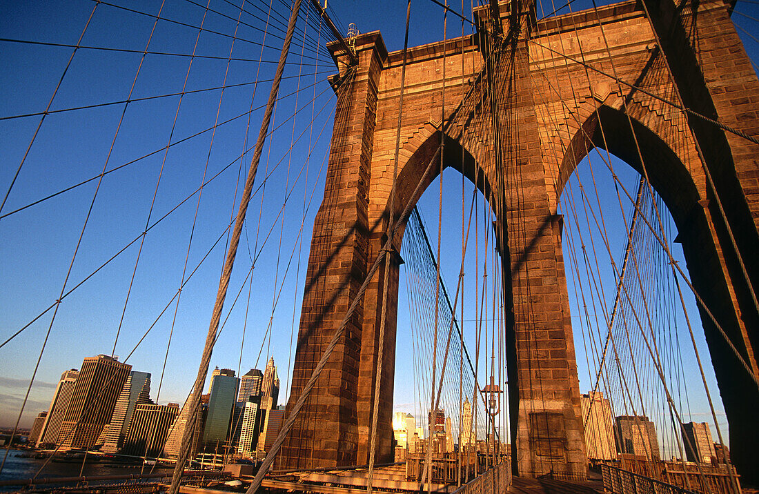 Brooklyn Bridge, New York City. USA