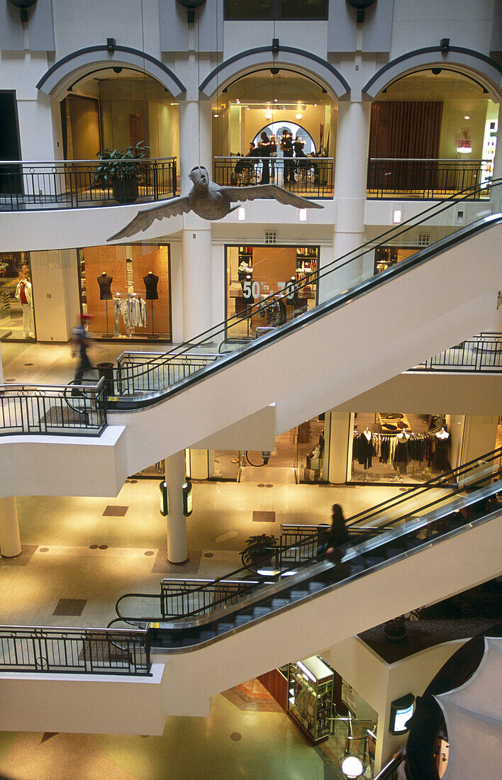 Cours Mont Royal shopping center, Montreal. Canada