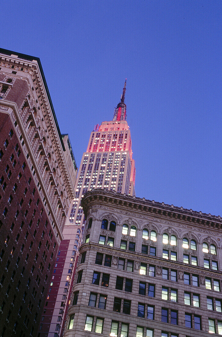 Empire State Building.  New York City, USA