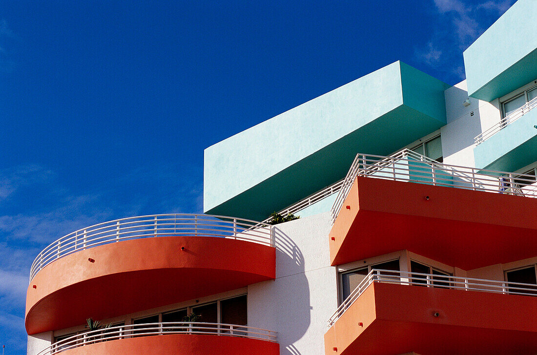 Art deco district, South Beach, Miami Beach. Florida, USA