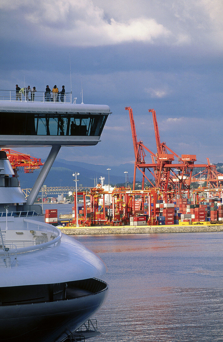 Port. Vancouver. Canada