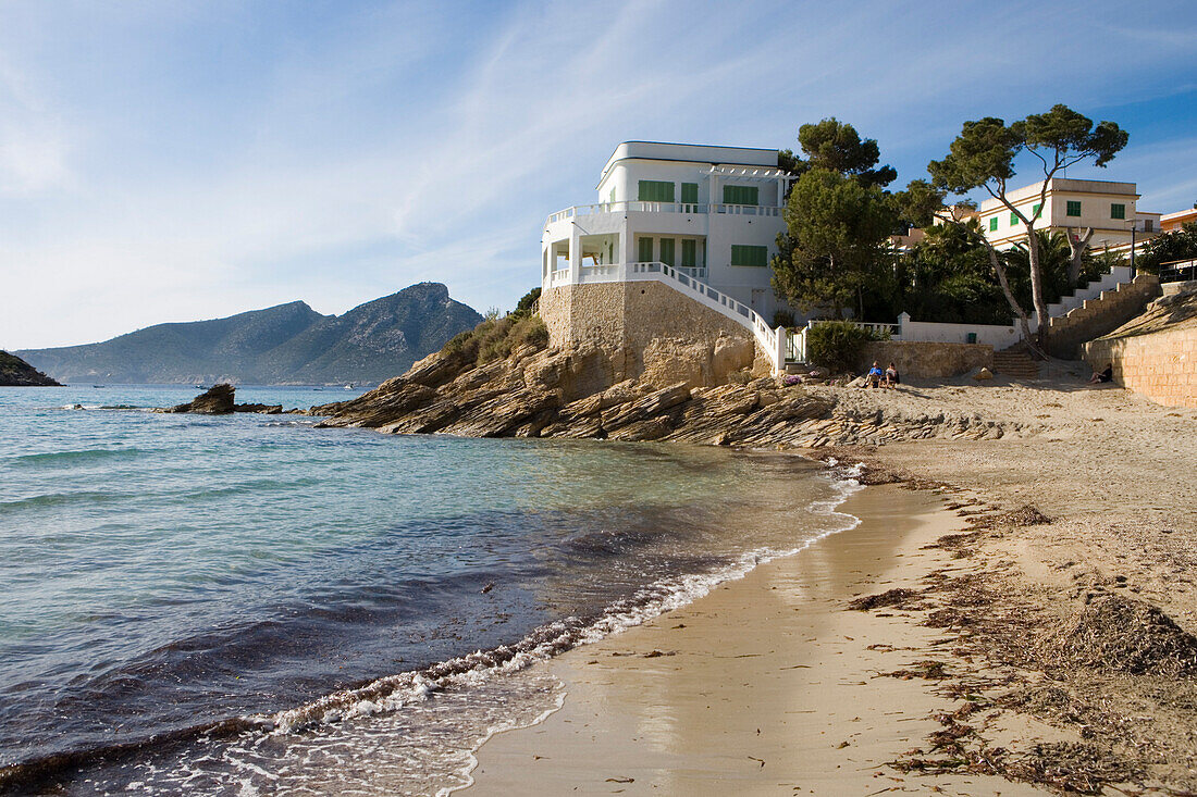 Strand von Sant Elm, Mallorca, Balearen, Spanien, Europa