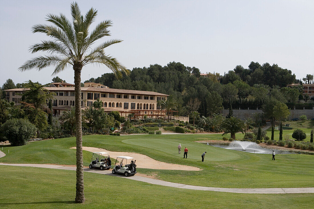 ArabellaSheraton Golf Hotel Son Vida, Son Vida, nahe Palma, Mallorca, Balearen, Spanien, Europa