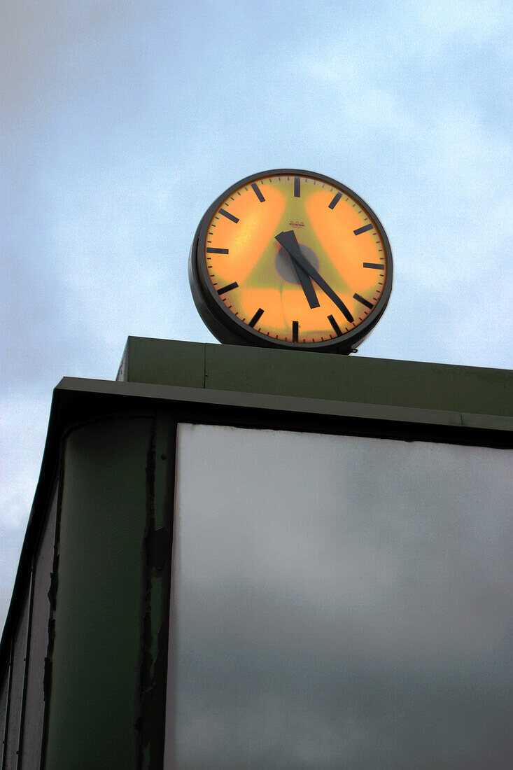 Urban clock. Helsinki. Finland