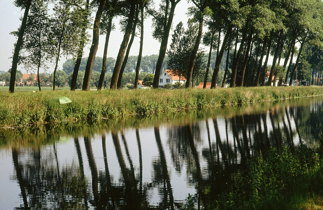 Canal near Brugge, Belgium