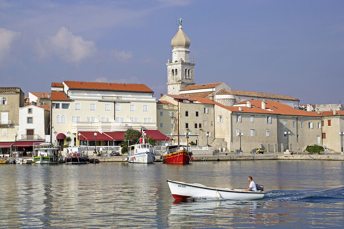 Harbor. Krk. Istria. Croatia.
