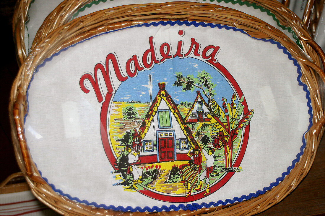 Wicker handicrafts. Camacha. Madeira. Portugal.