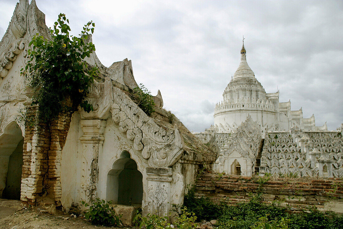 Hsinbyume Pagoda. Mingun. Mandalay Division. Myanmar (Burma).