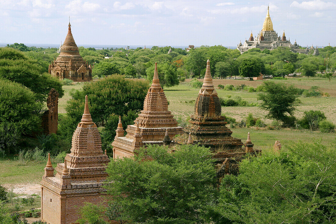Bagan archaeological zone. Myanmar (Burma)