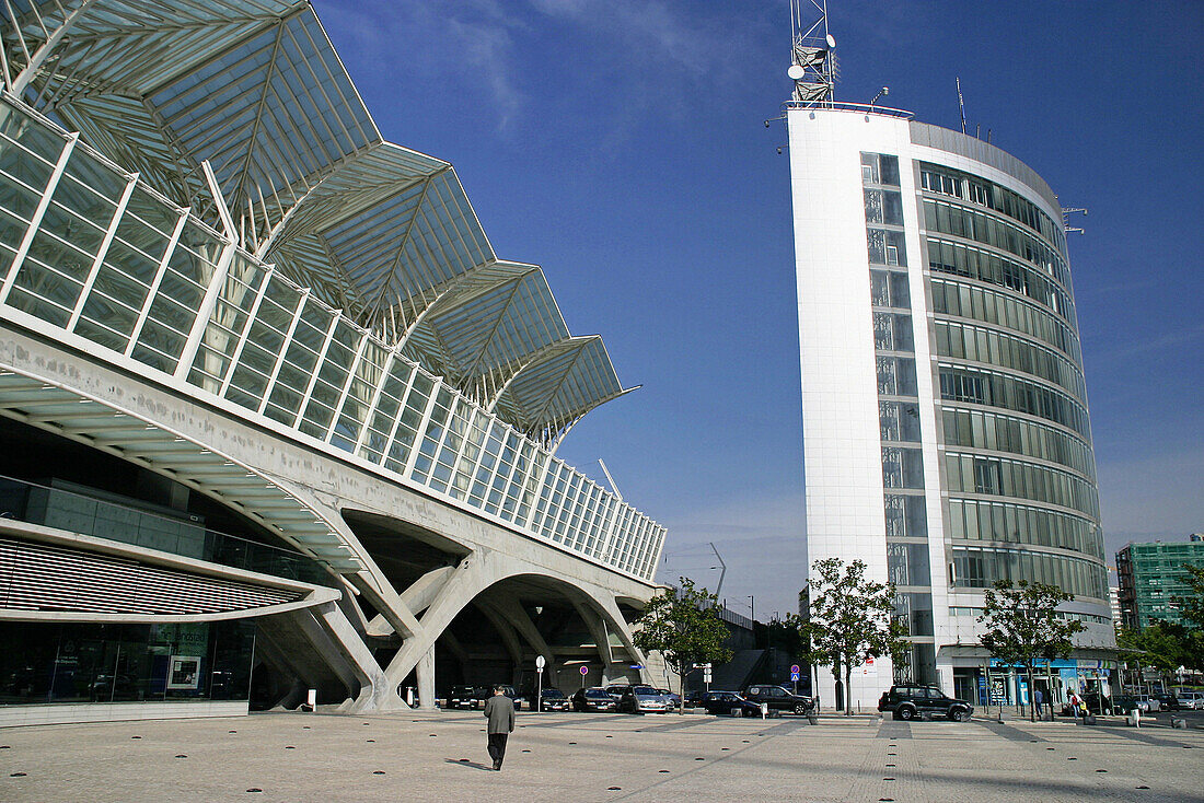 Oriente train station. Parque das Nações, Lisbon. Portugal