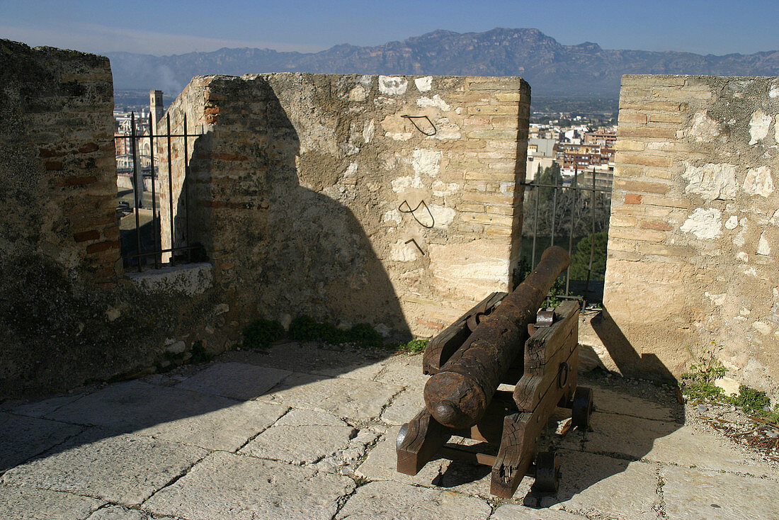 La Suda templar castle, Tortosa. Tarragona province, Catalonia, Spain