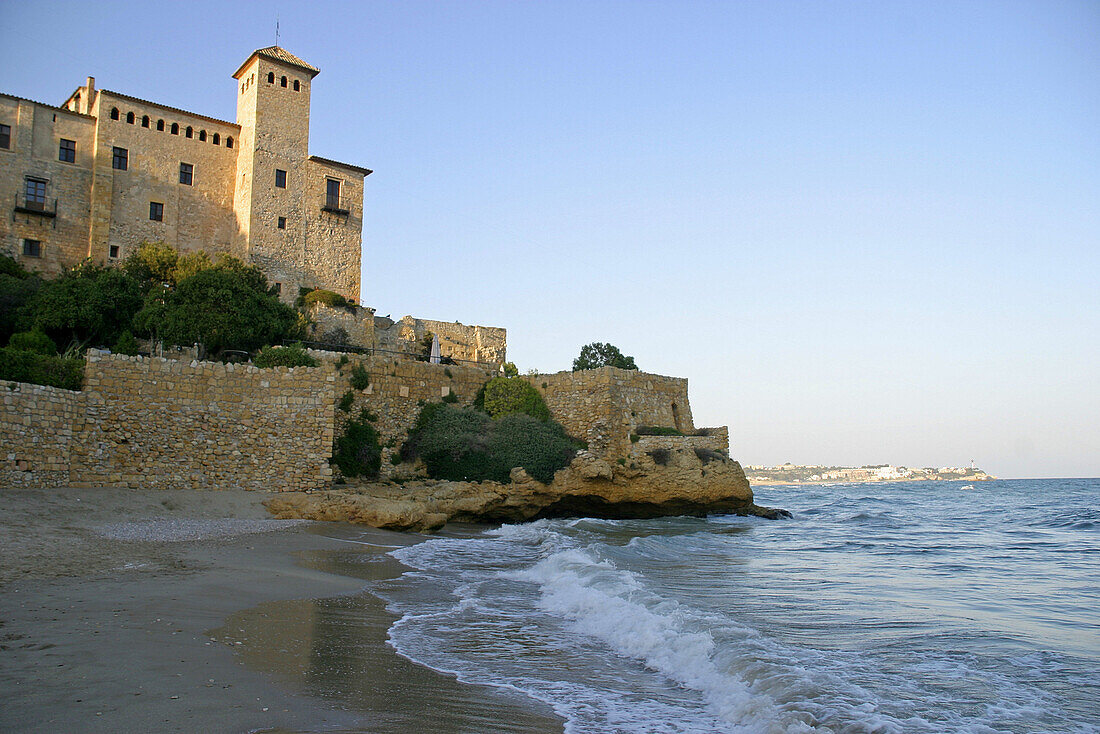 Castle of Tamarit. Tarragona province. Spain