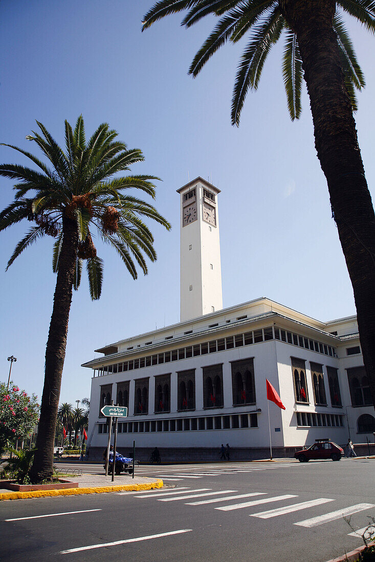 Town hall, Casablanca. Morocco