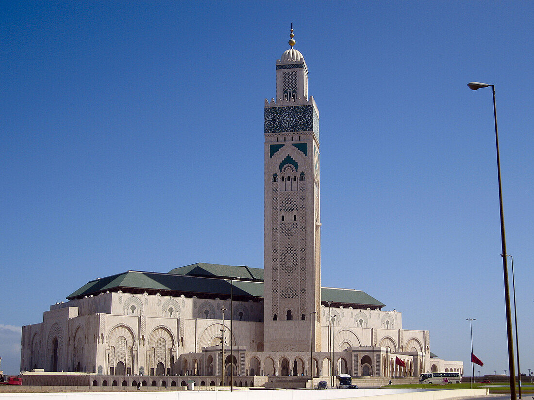 Hassan II Great Mosque, Casablanca. Morocco