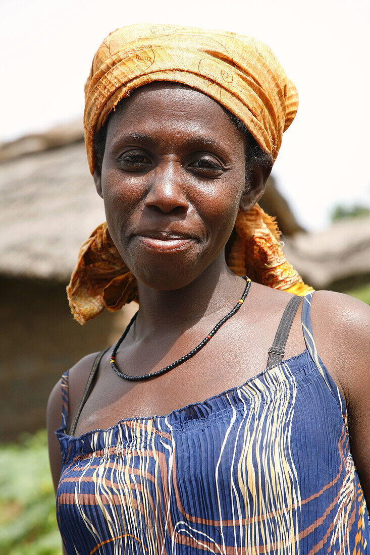 Portrait of Gan woman, Loropeni. Burkina Faso