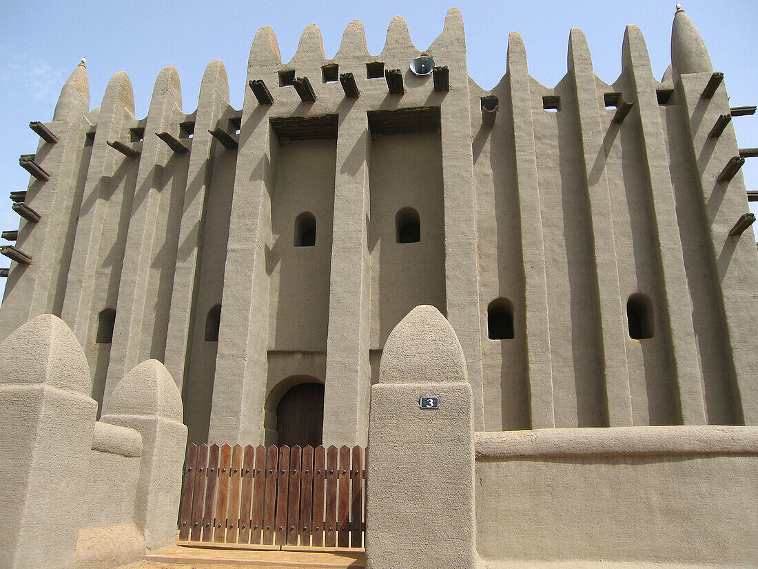 Mosque of Mopti. Mali