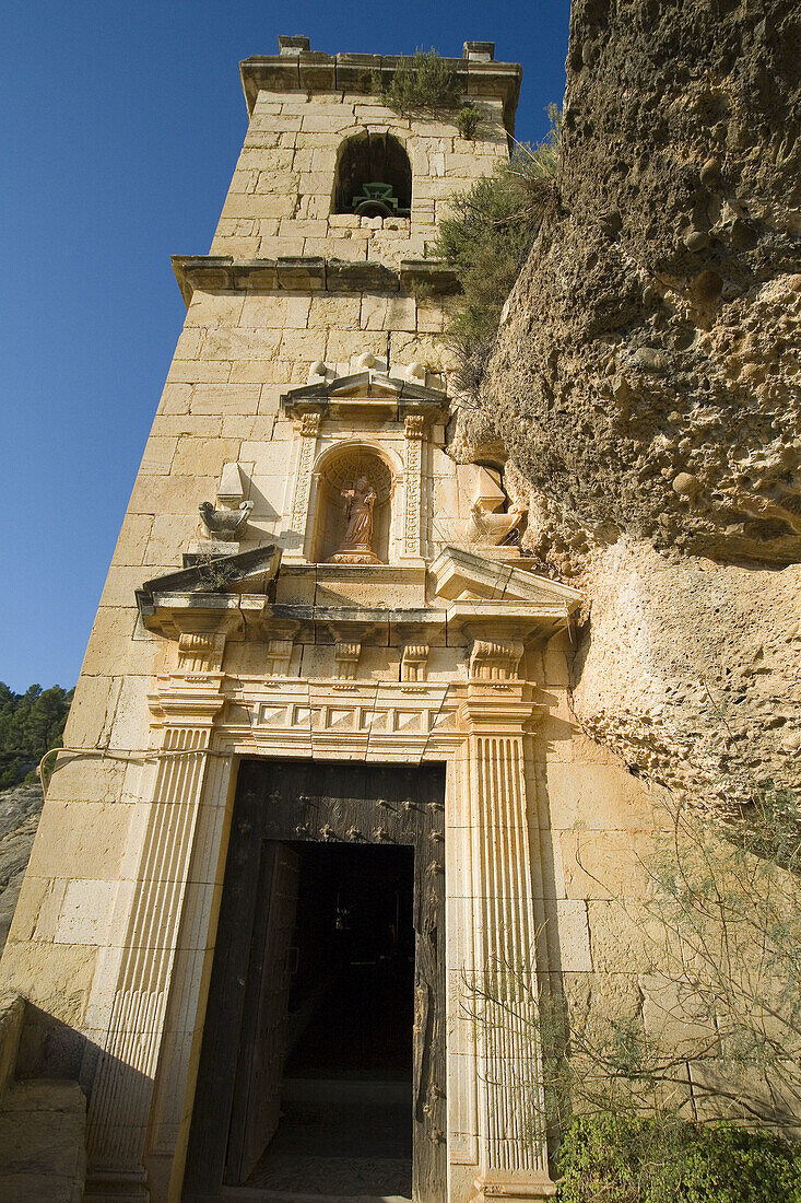 Sanctuary Nostra Senyora de la Balma in Zorita del Maestrazgo. Castellon province. Valencia. Spain