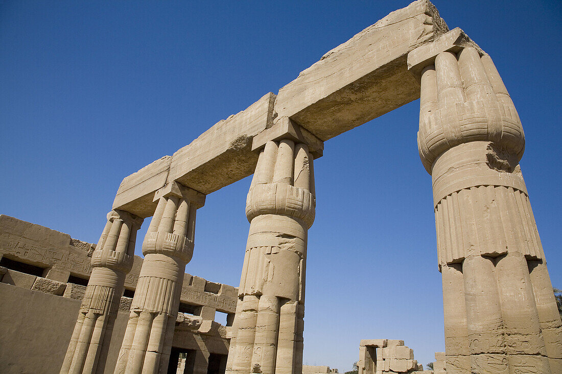 Columns. Karnak Temple. Luxor. Egypt