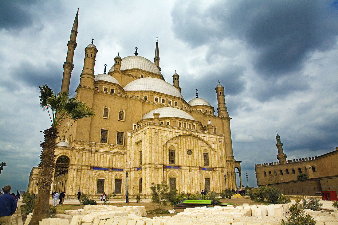 Muhammed Ali Mosque facade. Cairo. Egypt