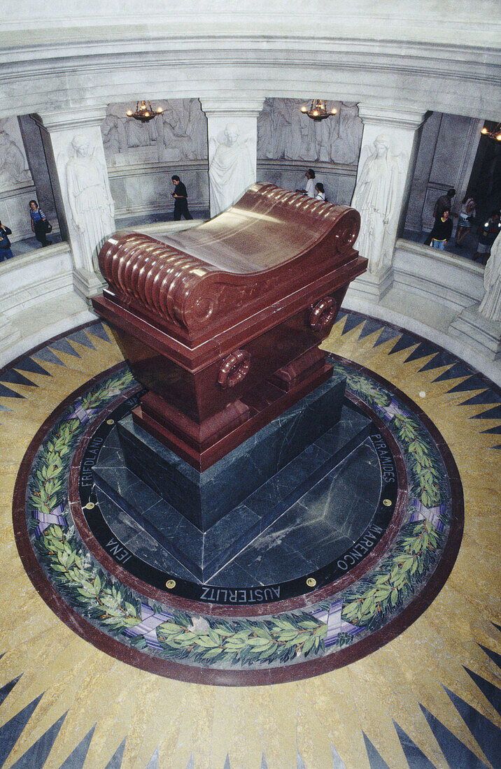 Tomb of Napoleon. Hotel des Invalides. Paris. France