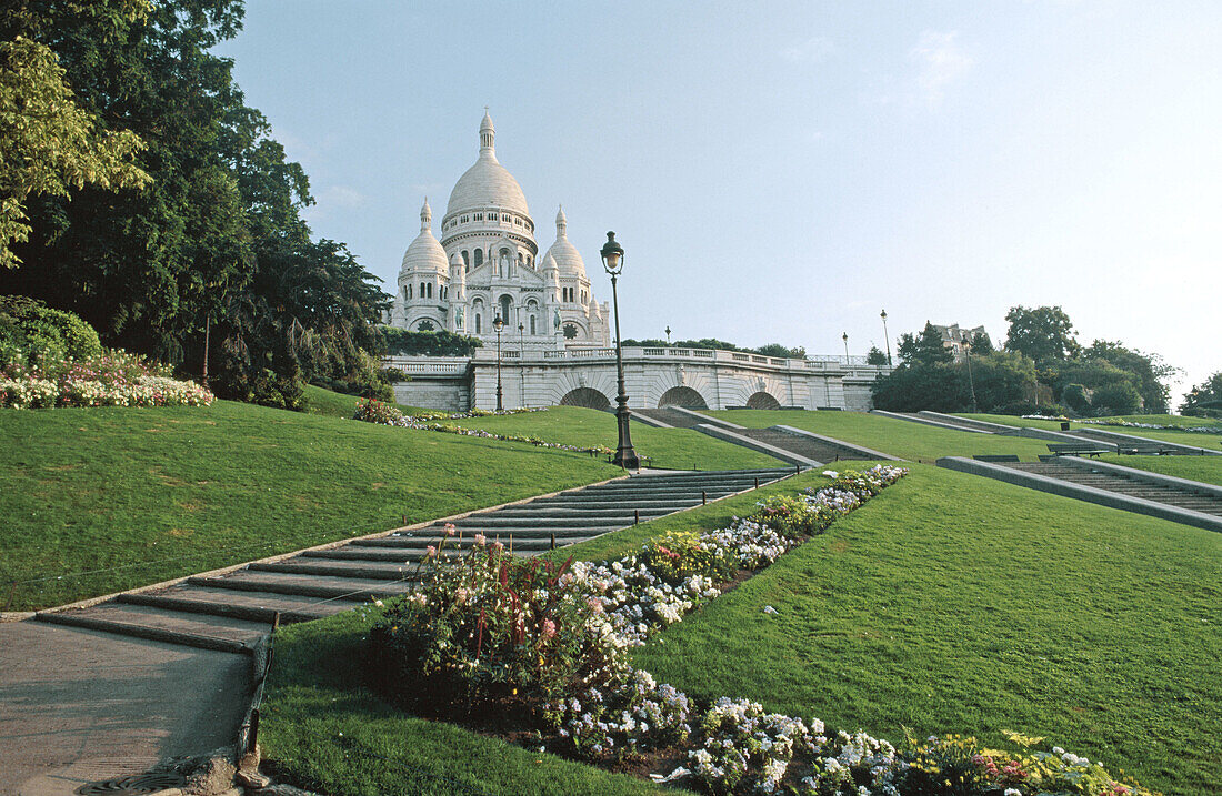 Sacre Coeur. Montmartre. Paris. France