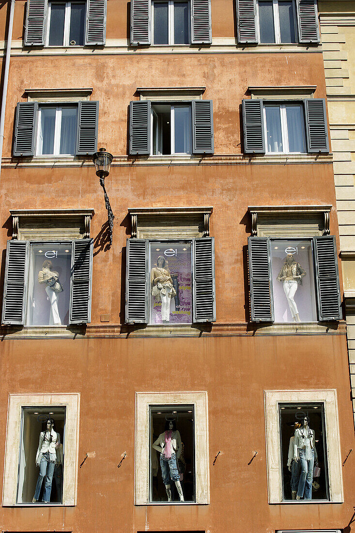 Clothing Store. Rome Italy