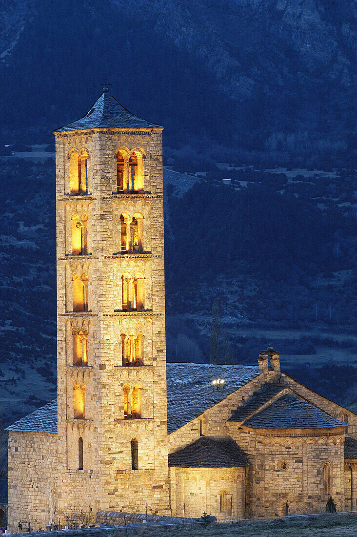 Church of Sant Climent. Taüll. Boí valley, Lleida province. Catalonia. Spain