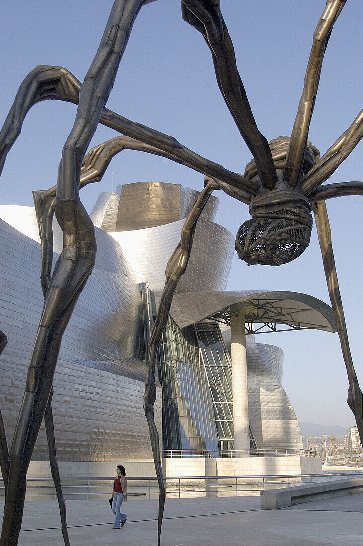 Guggenheim Museum by Frank O. Gehry. Bilbao. Biscay, Spain